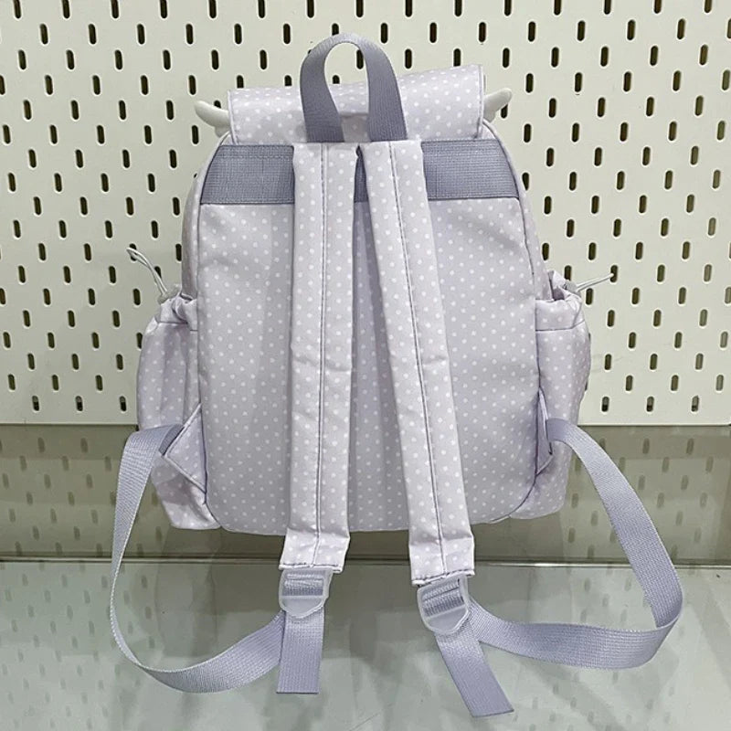 Kawaii Polka Dot Backpack